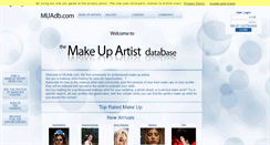 Desktop Screenshot of muadb.com